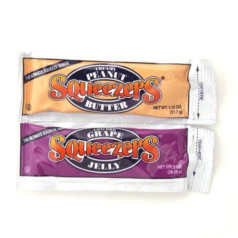 Squeezers Peanut Butter & Grape Jelly Pack