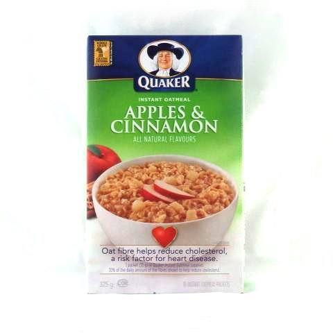 Apples and Cinnamon Instant Oatmeal